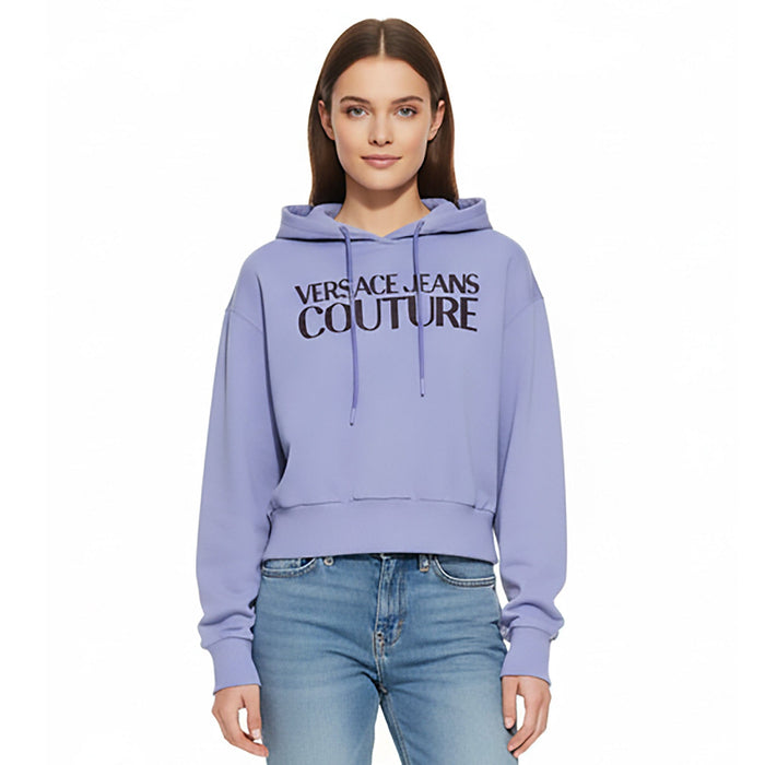 Versace Jeans Couture Twilight Signature Screen Printed Womens Sweatshirt-