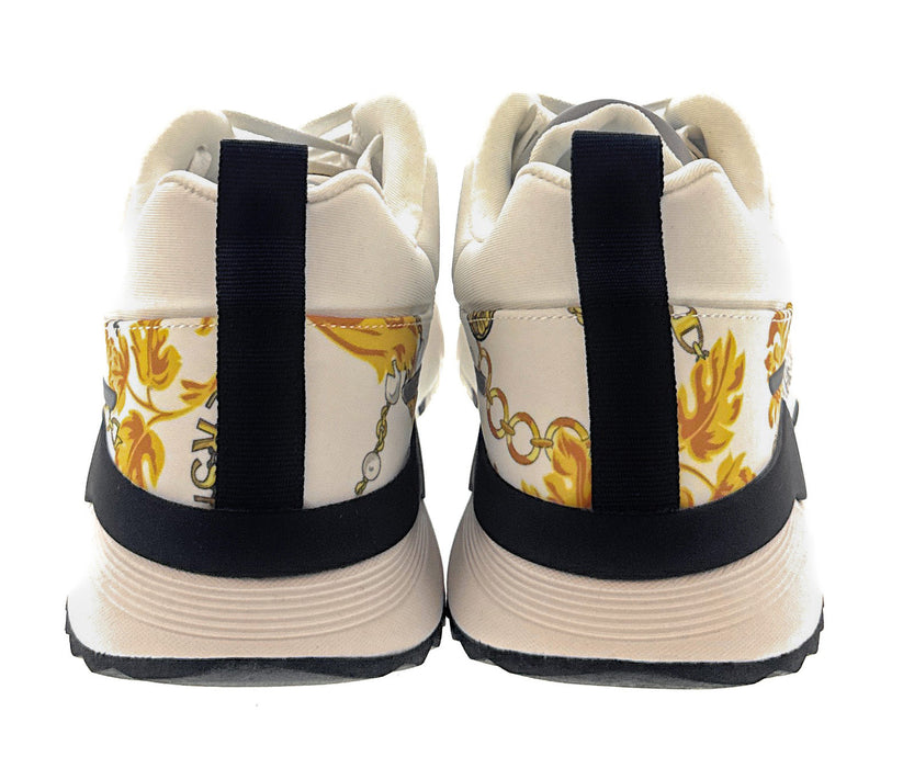 Versace Jeans Couture Mens White/Gold Signature   Lace