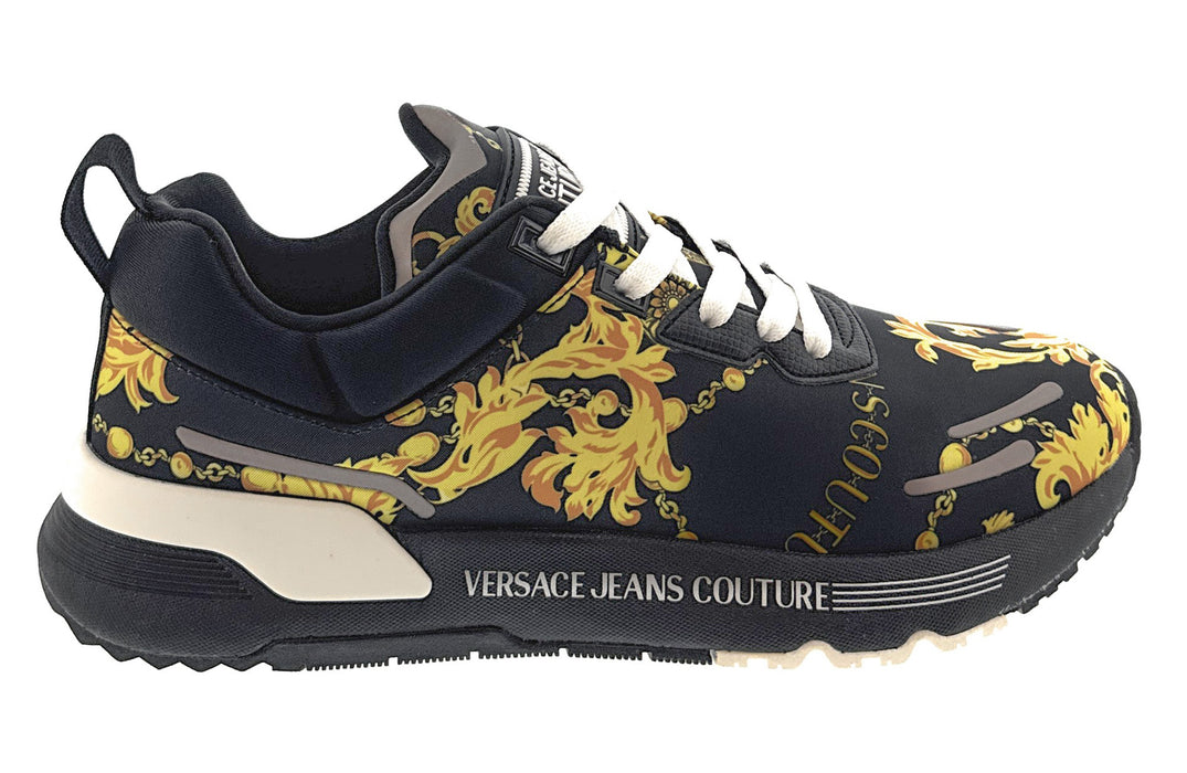 Versace Jeans Couture Mens Black/Gold Signature   Lace