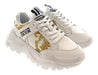 Versace Jeans Couture Mens White/Gold  Baroque Panel Sneakers