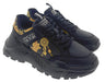 Versace Jeans Couture Mens Black/Gold   Baroque Panel Sneakers