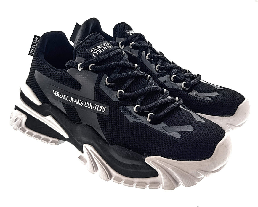 Versace Jeans Couture Mens Minimalist Athletic  Sneakers-EU44