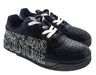 Versace Jeans Couture Mens Black Signature Logo Classic  Sneakers-EU41