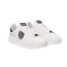 Versace Jeans Couture Mens Men’s White Low-Top Logo Sneakers-EU42