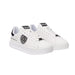Versace Jeans Couture Mens Men’s White Low-Top Logo Sneakers-EU40