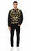 Versace Jeans Couture Black/Gold Cotton Mens Baroque Print Sweatshirt