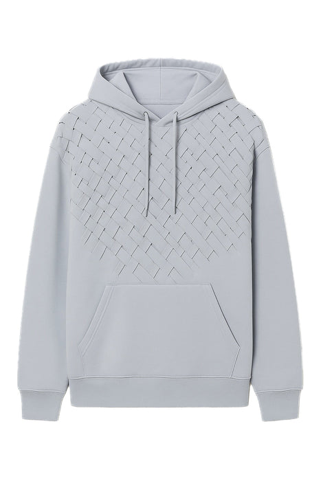 Versace Jeans Couture Ice Grey Cotton Mens Sweatshirt