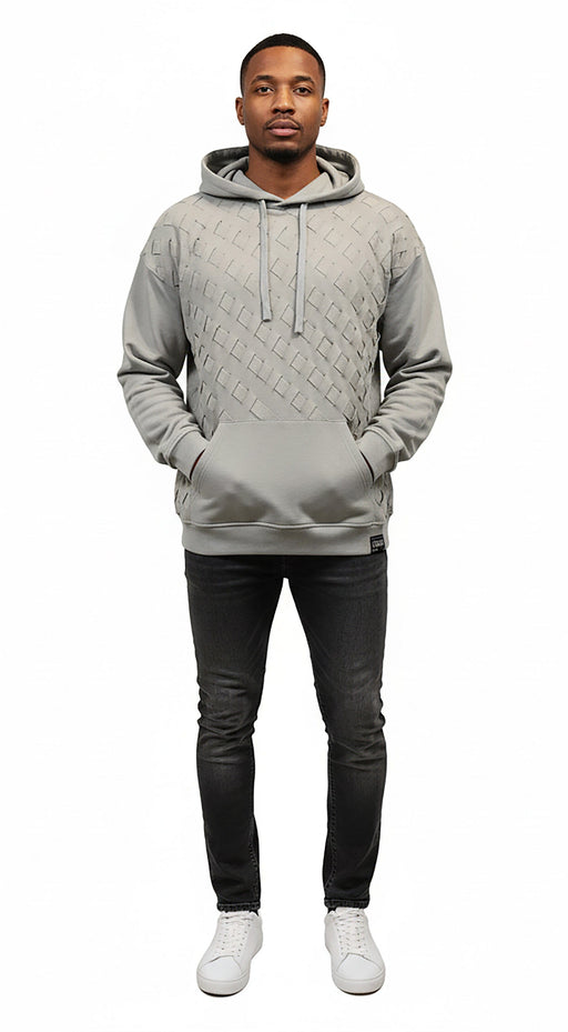 Versace Jeans Couture Ice Grey Cotton Mens Sweatshirt