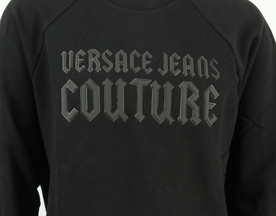 Versace Jeans Couture Black Cotton Mens Sweatshirt