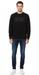 Versace Jeans Couture Black Cotton Mens Gothic Logo Print Sweatshirt-S