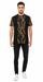Versace Jeans Couture Black/Gold Mens Baroque Chain Print T-Shirt