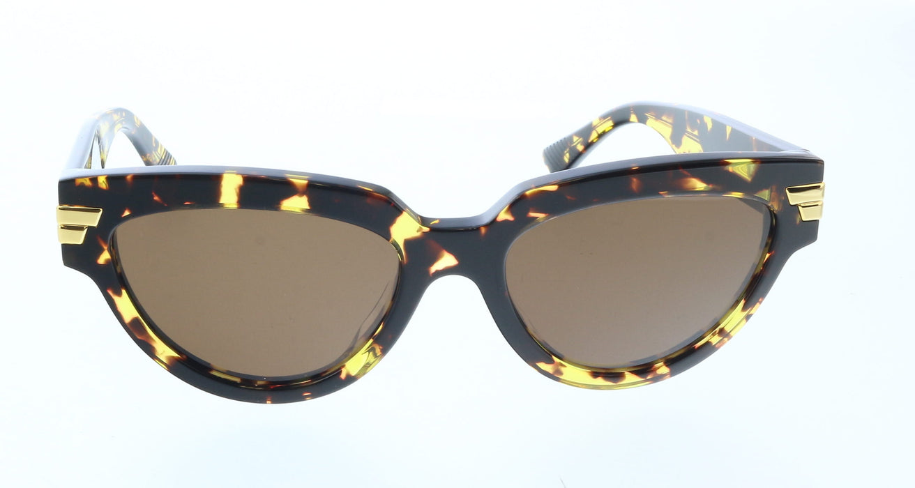 Bottega Veneta BV1035S-002 Tortoiseshell Cat-Eye Sunglasses