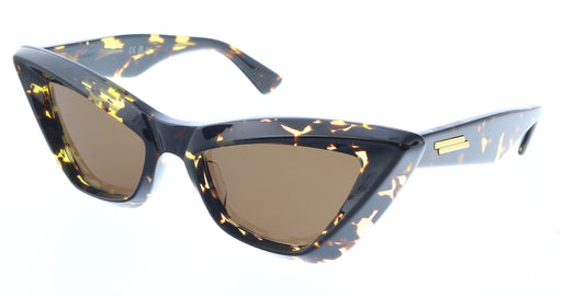 Bottega Veneta BV1101S-002 Tortoiseshell Cat-Eye Sunglasses