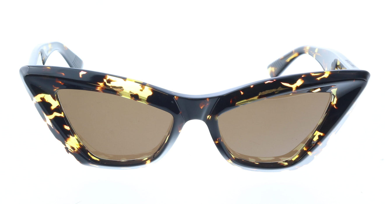 Bottega Veneta BV1101S-002 Tortoiseshell Cat-Eye Sunglasses