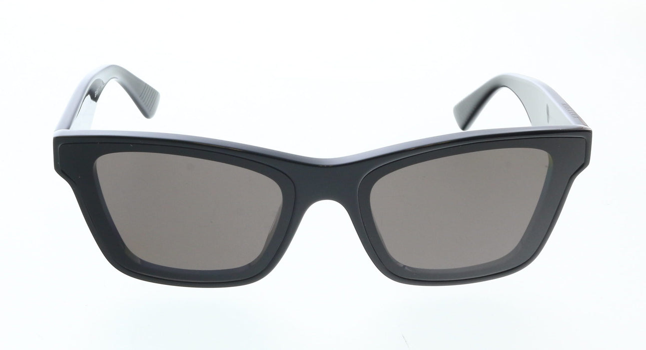 Bottega Veneta BV1119S-001 Sleek Black Rectangle Sunglasses