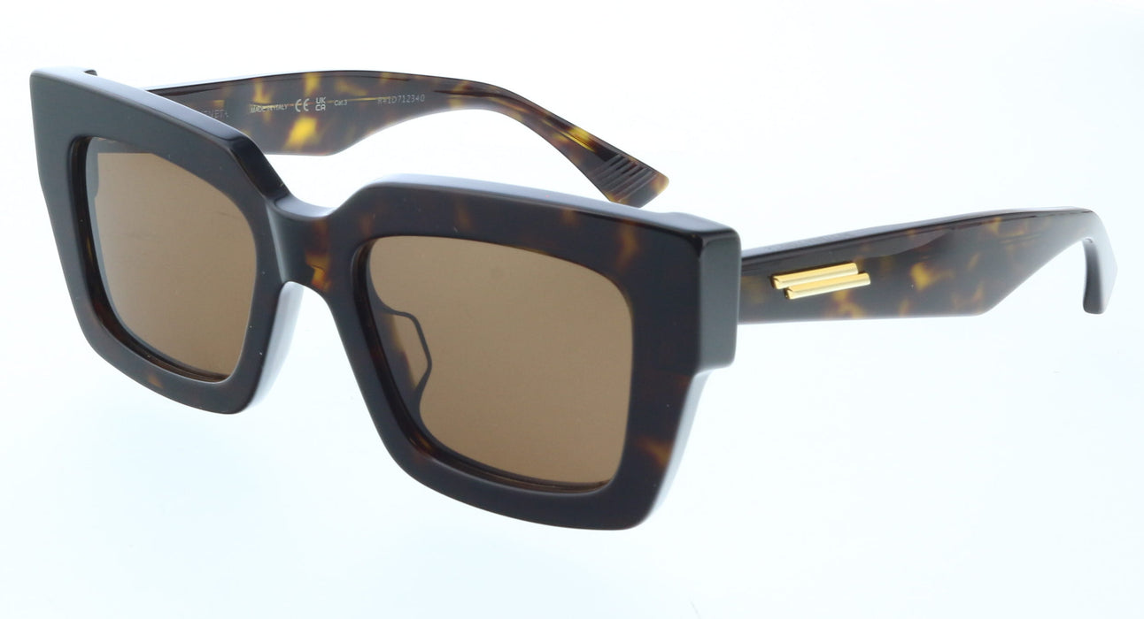 Bottega Veneta BV1212S-002 Oversized Tortoiseshell Square