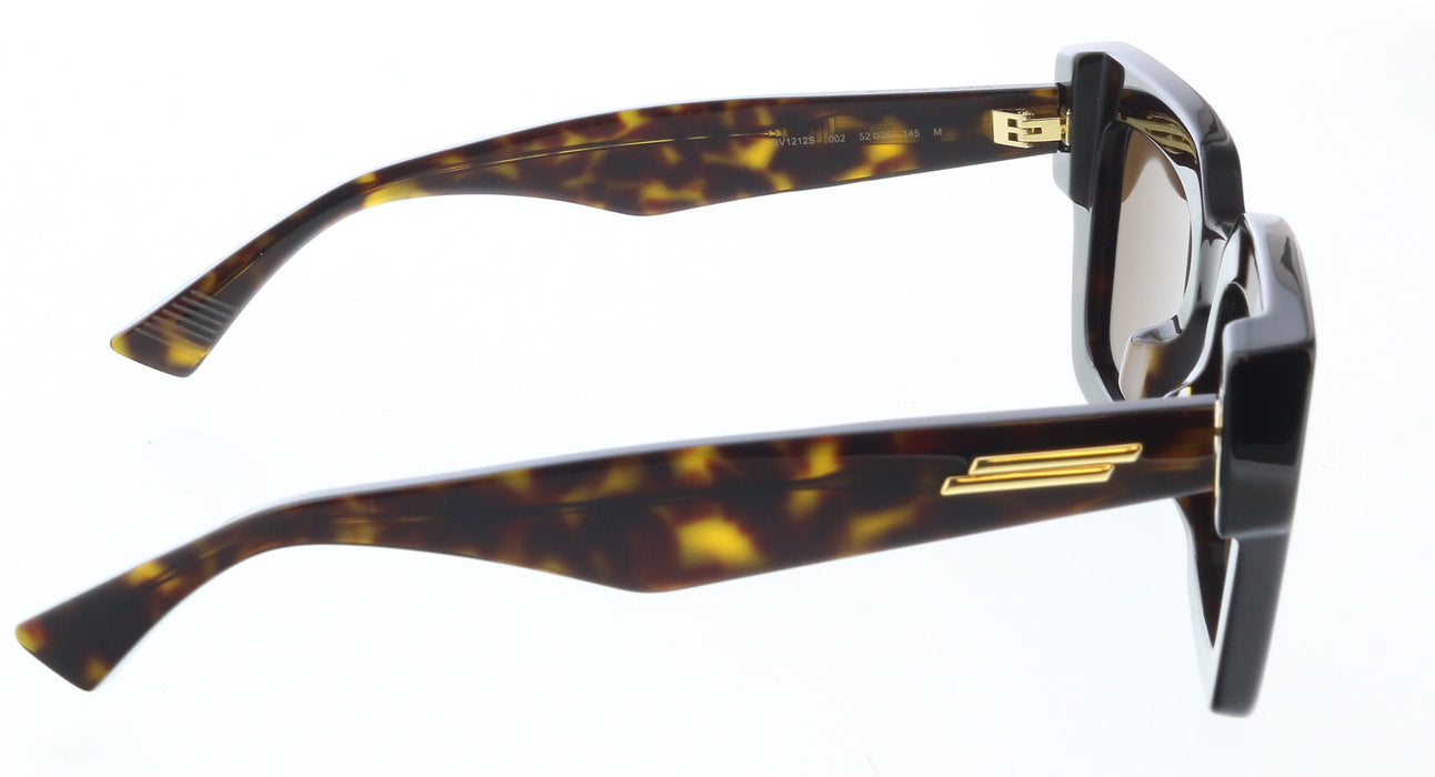 Bottega Veneta BV1212S-002 Oversized Tortoiseshell Square