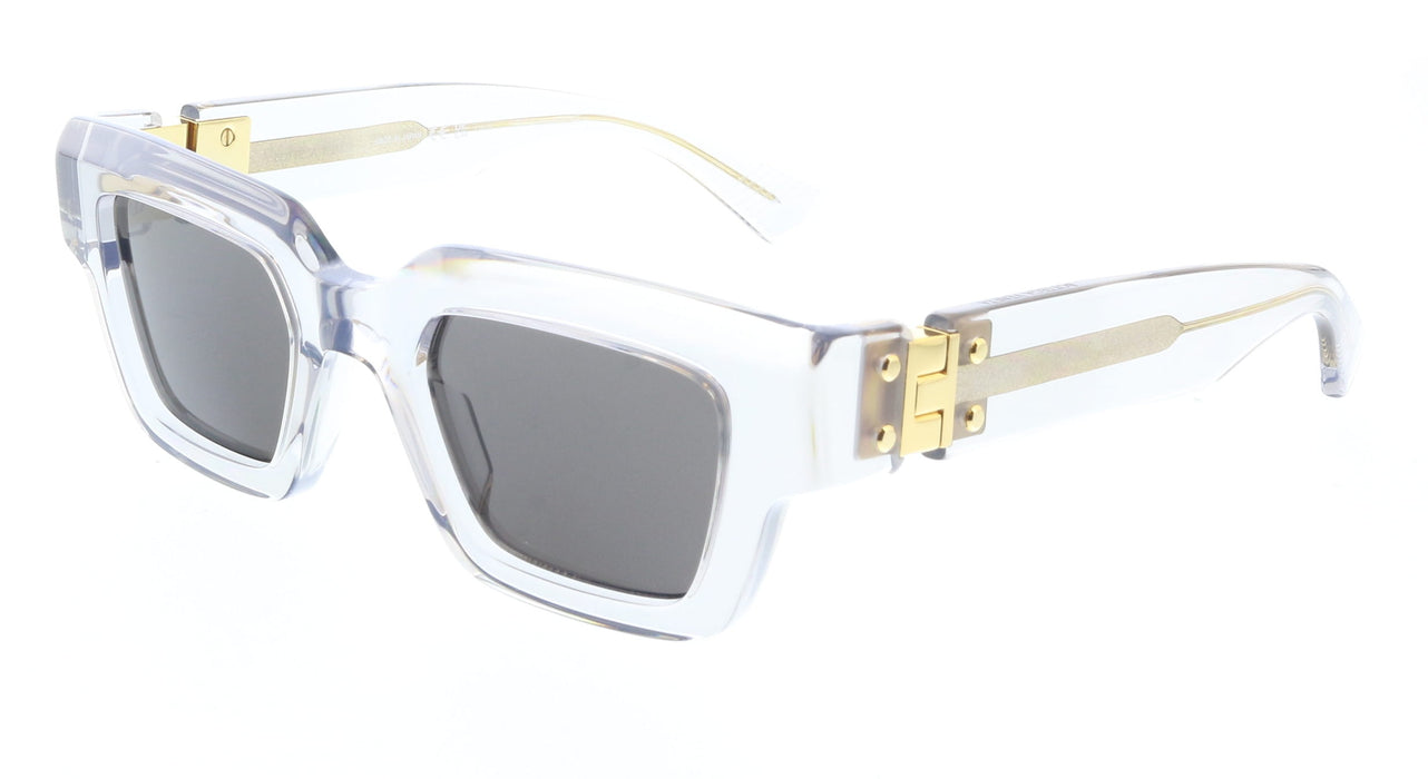 Bottega Veneta BV1230S-001 Bold Transparent Rectangular