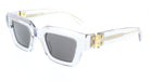 Bottega Veneta BV1230S-001 Bold Transparent Rectangular