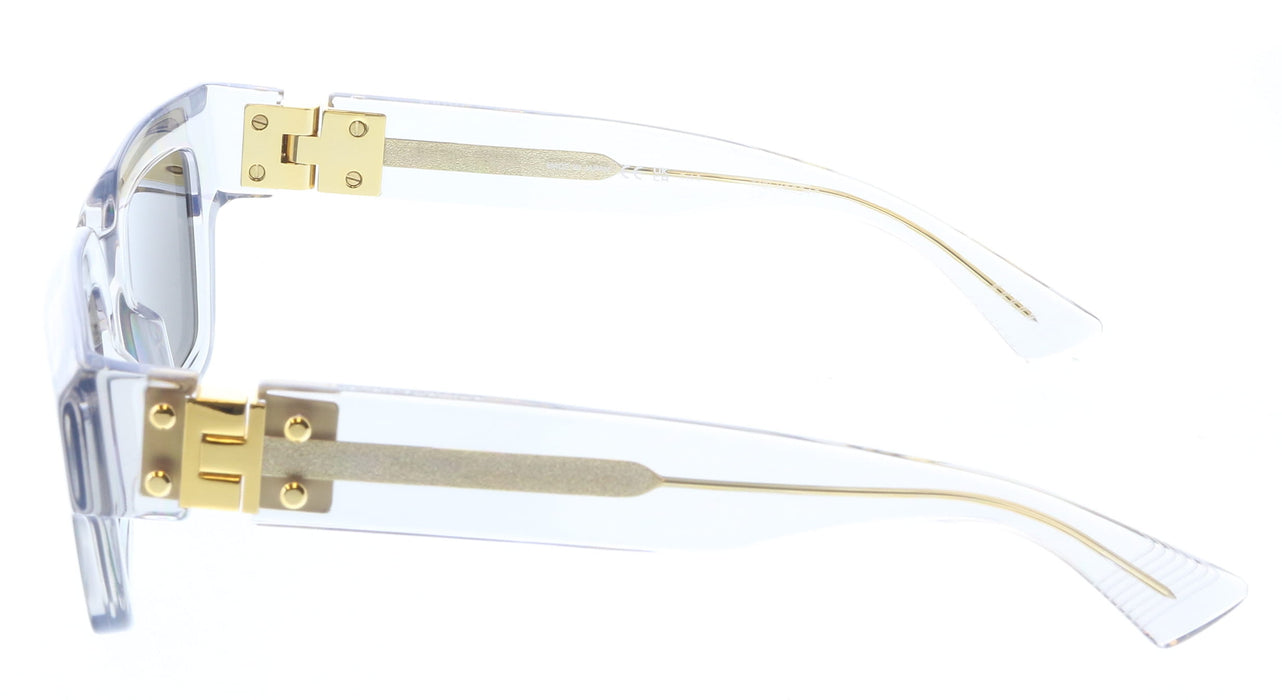 Bottega Veneta BV1230S-001 Bold Transparent Rectangular