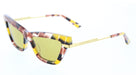 Bottega Veneta BV1241S-005 Multicolor Mosaic Cat-Eye Sunglasses