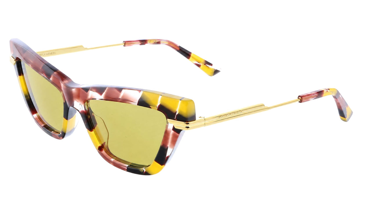 Bottega Veneta BV1241S-005 Multicolor Mosaic Cat-Eye Sunglasses