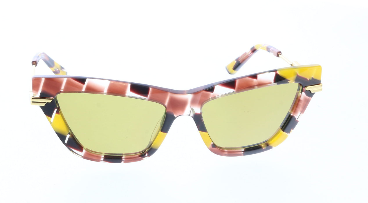 Bottega Veneta BV1241S-005 Multicolor Mosaic Cat-Eye Sunglasses