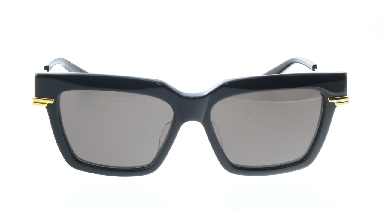 Bottega Veneta BV1242S-001 Black Oversized Square Sunglasses