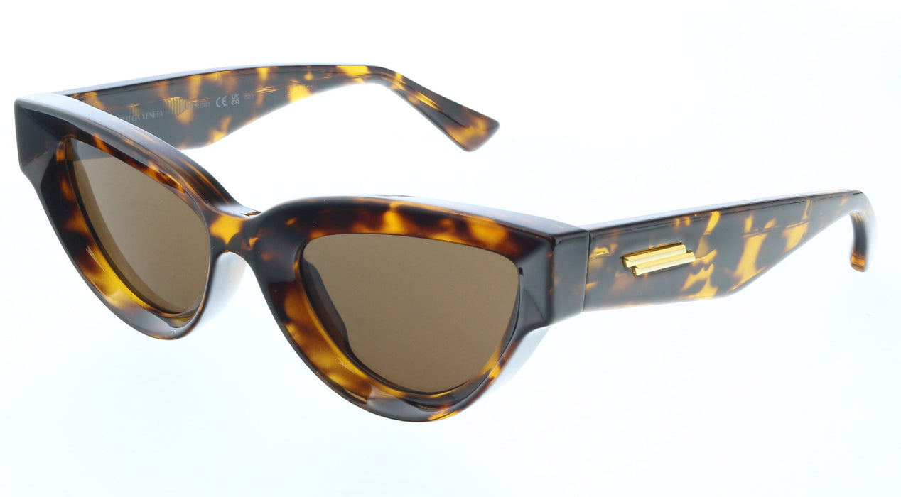 Bottega Veneta BV1249S-002 Tortoiseshell Cat-Eye Sunglasses