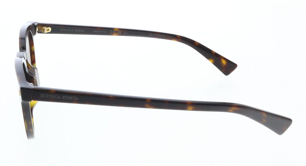 Bottega Veneta BV1253S-002 Tortoiseshell Round Sunglasses