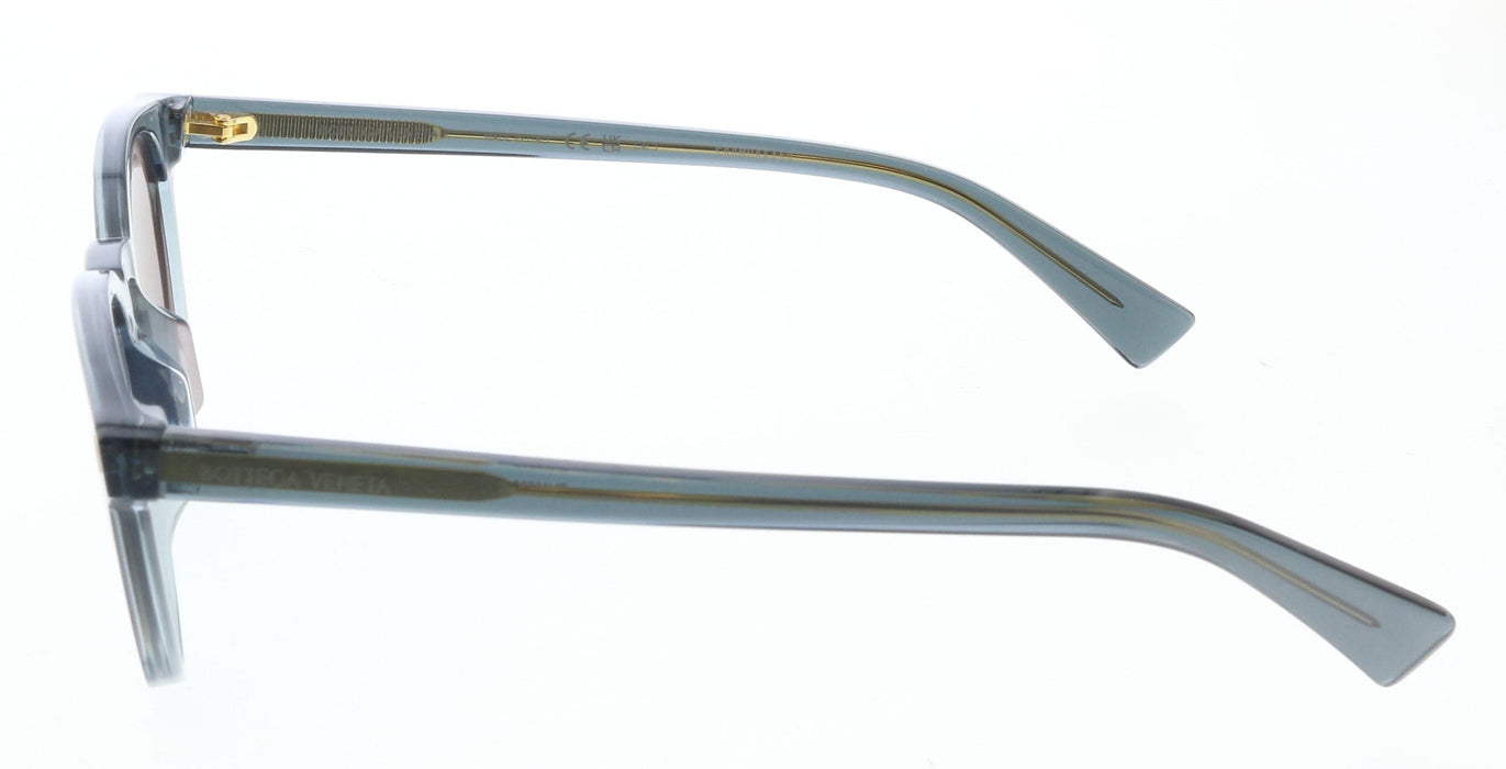 Bottega Veneta BV1253S-005 Grey Acetate Round Sunglasses