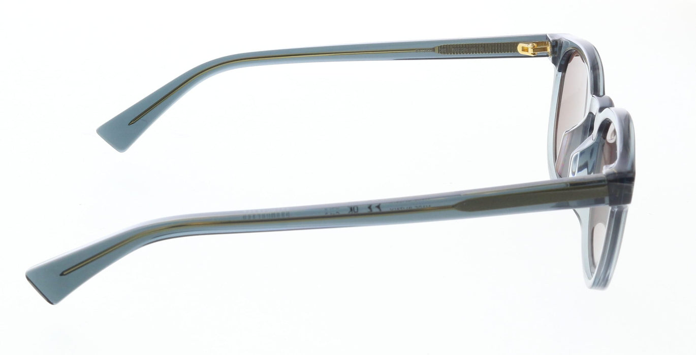 Bottega Veneta BV1253S-005 Grey Acetate Round Sunglasses