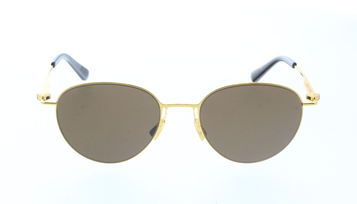 Bottega Veneta BV1268S-002 Luxurious Gold Teardrop Aviator