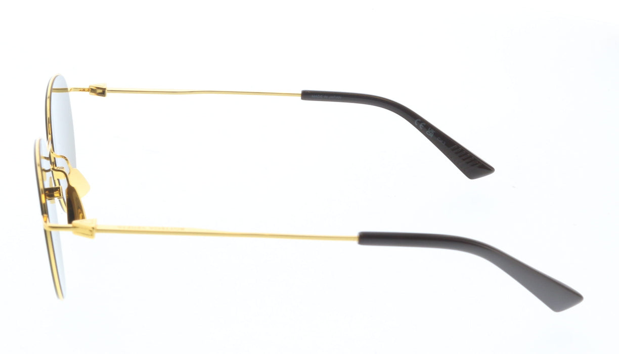 Bottega Veneta BV1268S-002 Luxurious Gold Teardrop Aviator