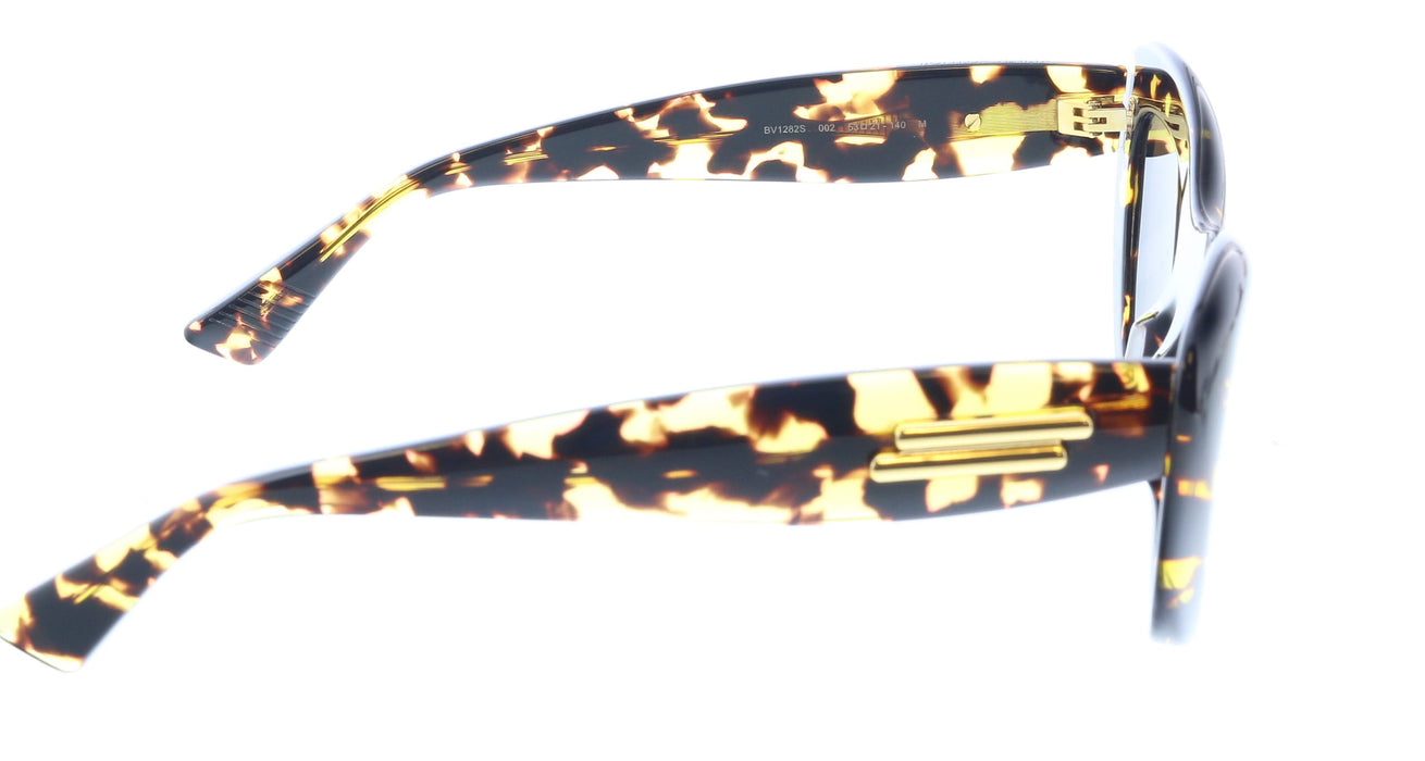 Bottega Veneta BV1282S-002 Tortoiseshell Oval Cat-Eye Sunglasses