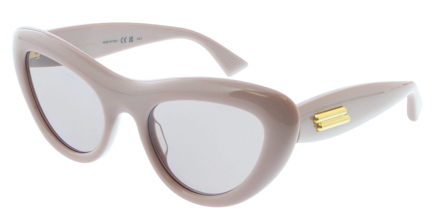 Bottega Veneta BV1282S-004 Nude Pink Cat-Eye Sunglasses
