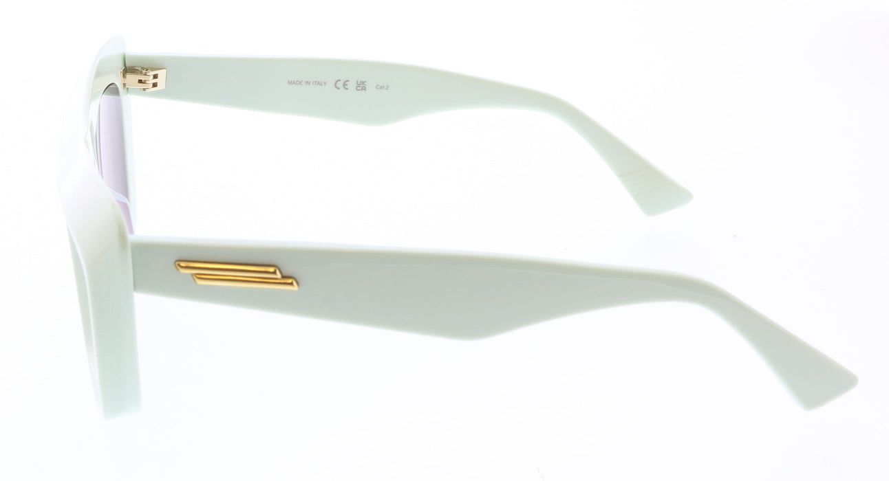 Bottega Veneta BV1283S-004 Mint Green Oversized Shield