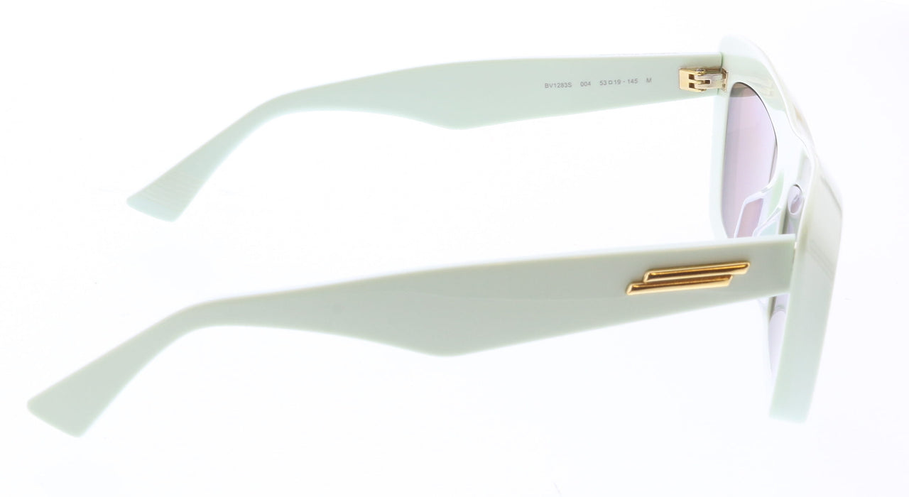 Bottega Veneta BV1283S-004 Mint Green Oversized Shield