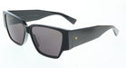 Bottega Veneta BV1285S-001 Bold Black Cat-Eye Sunglasses –