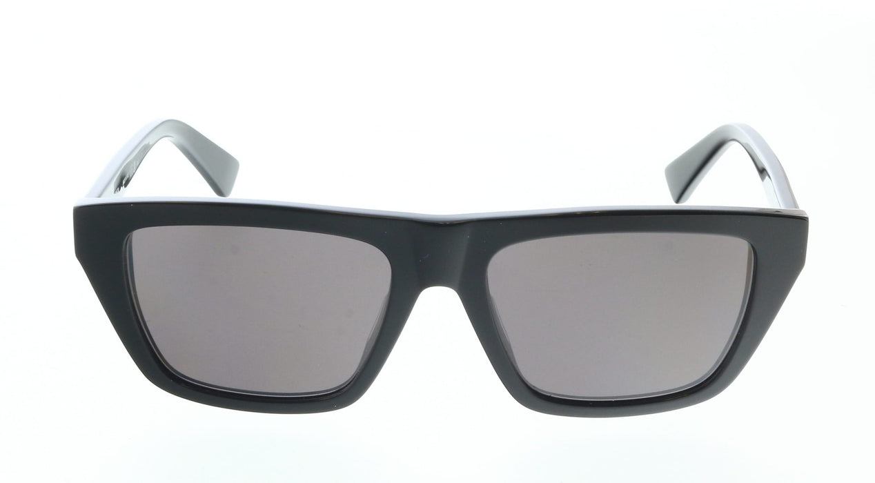 Bottega Veneta BV1291S-001 Bold Black Geometric Cat-Eye