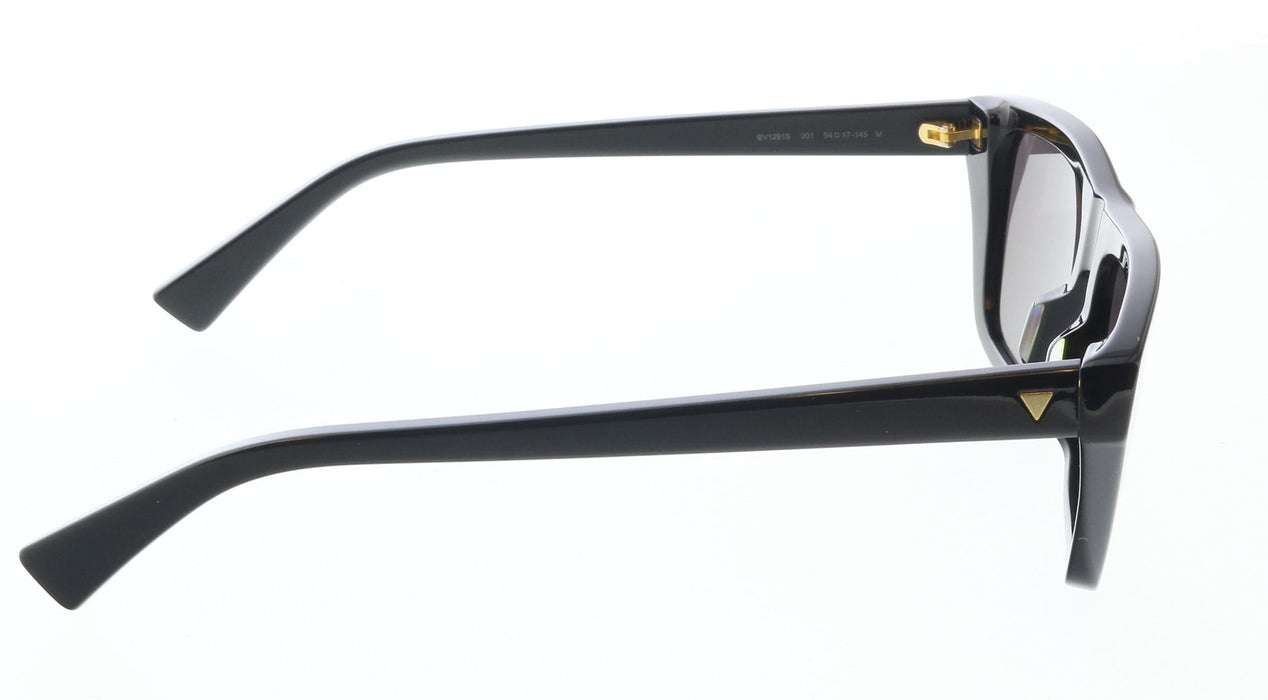 Bottega Veneta BV1291S-001 Bold Black Geometric Cat-Eye