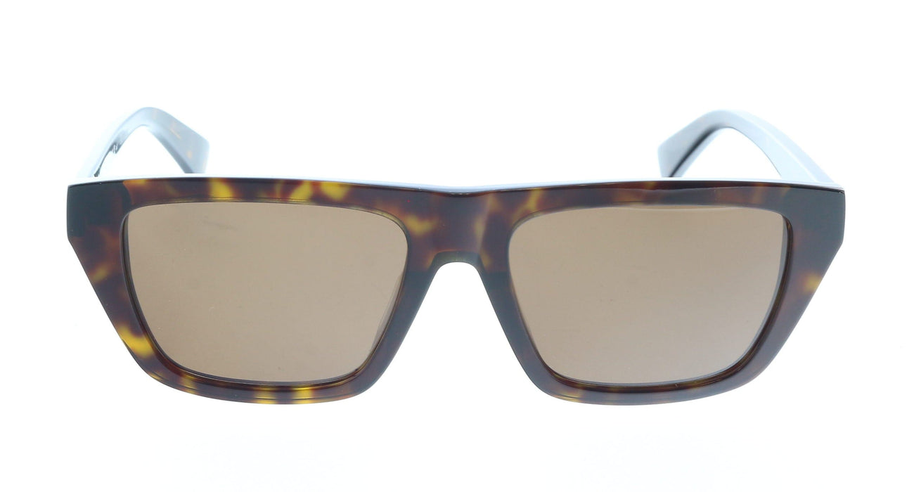 Bottega Veneta BV1291S-002 Havana Square Acetate Sunglasses –