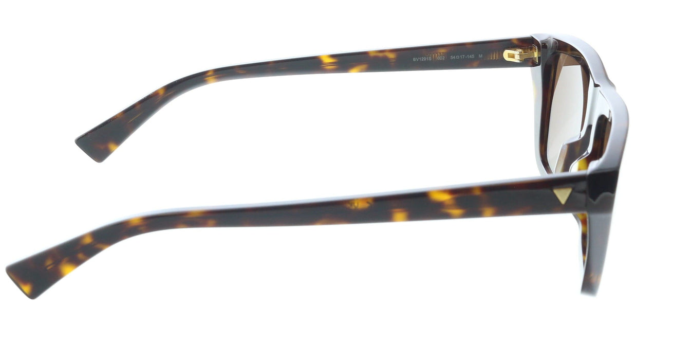 Bottega Veneta BV1291S-002 Havana Square Acetate Sunglasses –