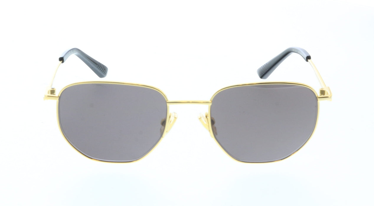 Bottega Veneta BV1301S-005 Gold Metal Navigator Sunglasses –