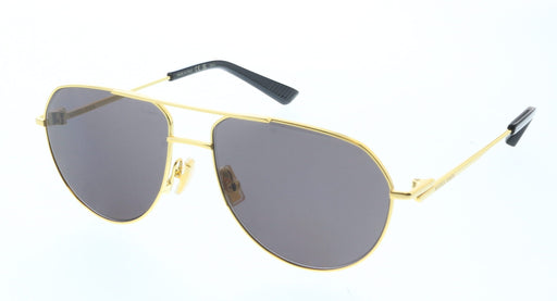 Bottega Veneta BV1302S-001 BV1302S Gold Aviator Sunglasses