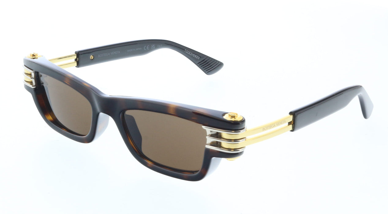 Bottega Veneta BV1308S-002 BV1251S Retro Tortoise Shell