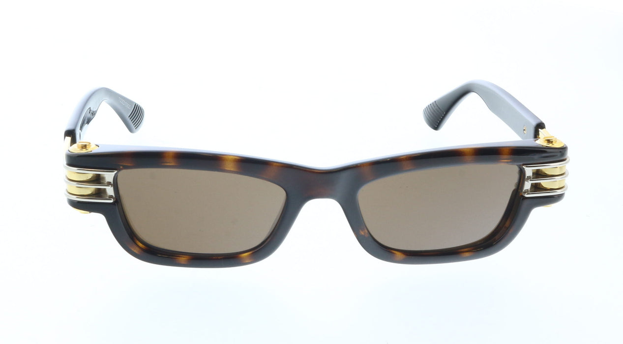 Bottega Veneta BV1308S-002 BV1251S Retro Tortoise Shell
