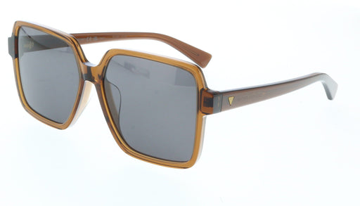 Bottega Veneta BV1317SK-004 Oversized Square Brown Sunglasses –