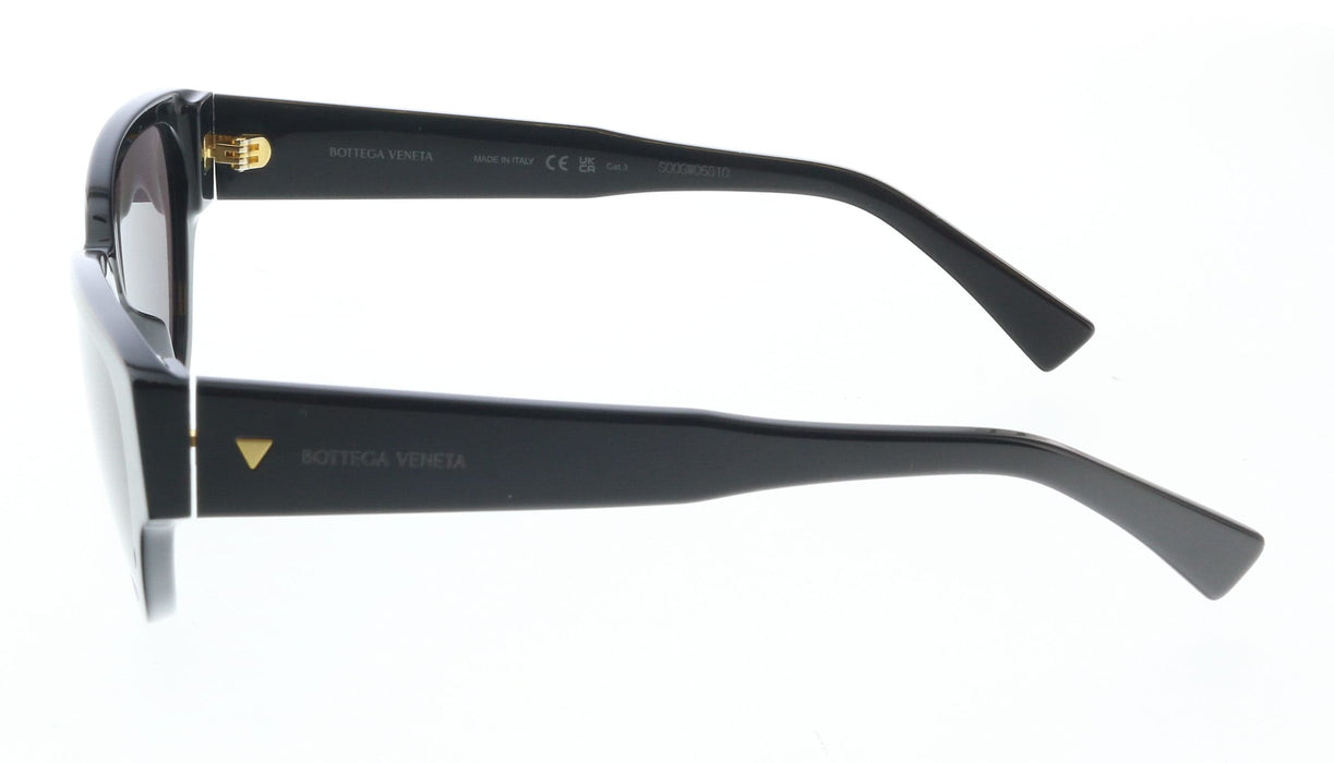 Bottega Veneta BV1319S-001 Chic Black Cat-Eye Sunglasses