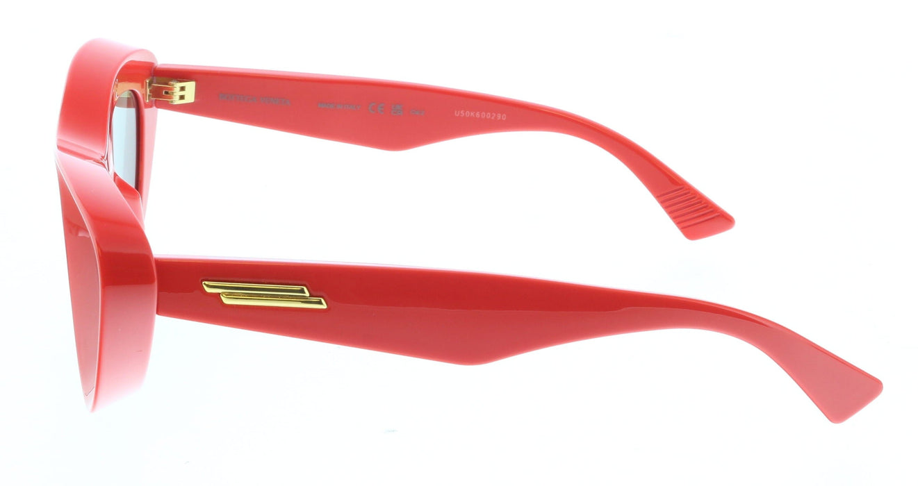 Bottega Veneta BV1325S-003 Bold Red Cat-Eye Sunglasses  Dark